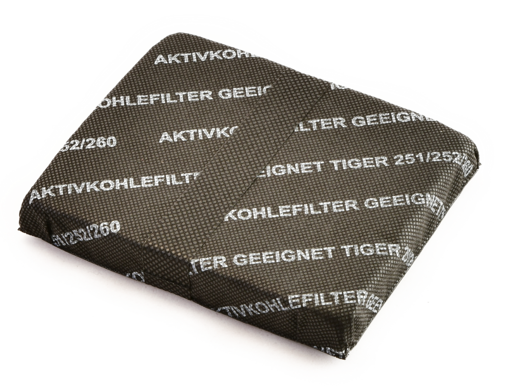 252 3x Aktivkohle-Filter für Vorwerk Tiger 250 251 260